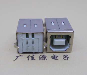 甘肃USB BF180度母座 打印机接口 立式直插带赛