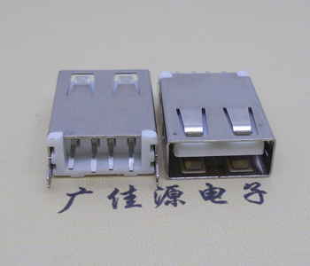 甘肃USB AF立式 直插 加长款17.5MM 大电流3A插座