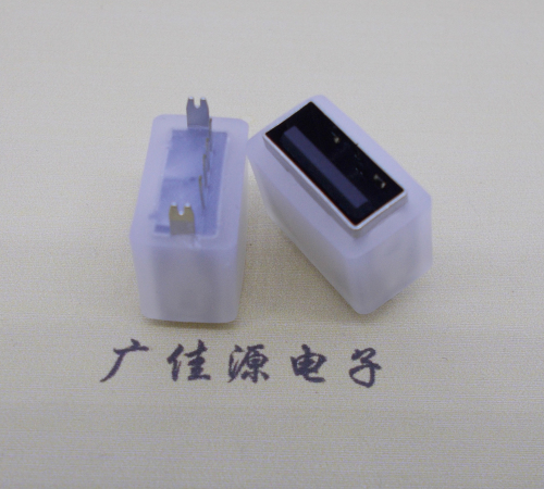 甘肃USB连接器接口 10.5MM防水立插母座 鱼叉脚