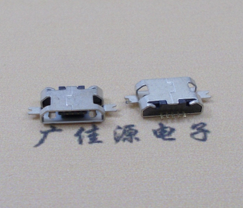 甘肃MICRO USB B型口 两脚SMT沉板0.7/1.0/1.6直边