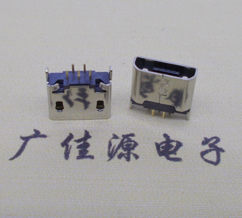 甘肃micro usb 5p母座 立插直口 高度6.0mm尺寸