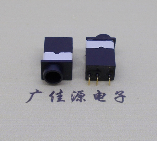 甘肃PJ-2030防水耳机插座 铜材质铜针2.5/3.5音频插口